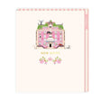 New Home Pink House Greeting Card - The Regal Find