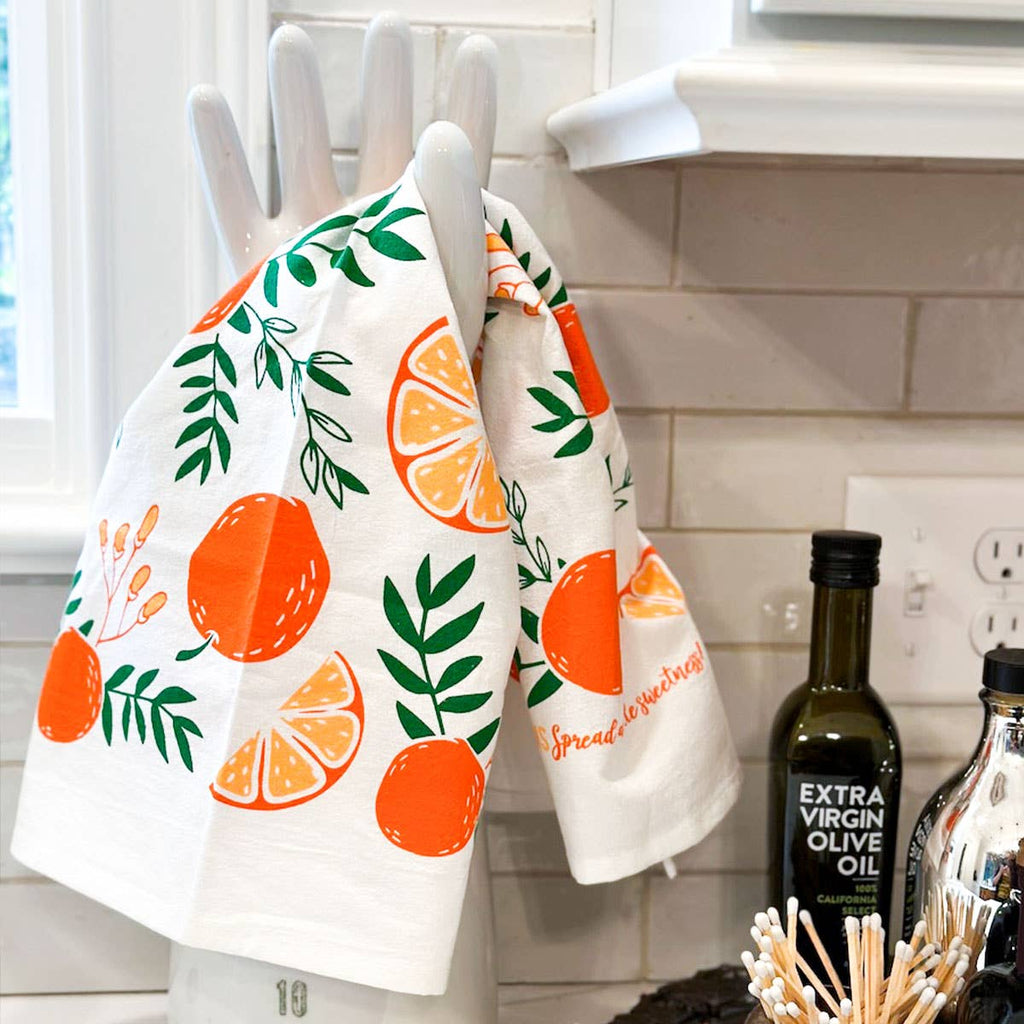 NEW Orange Fruit Kitchen Towel - The Regal Find