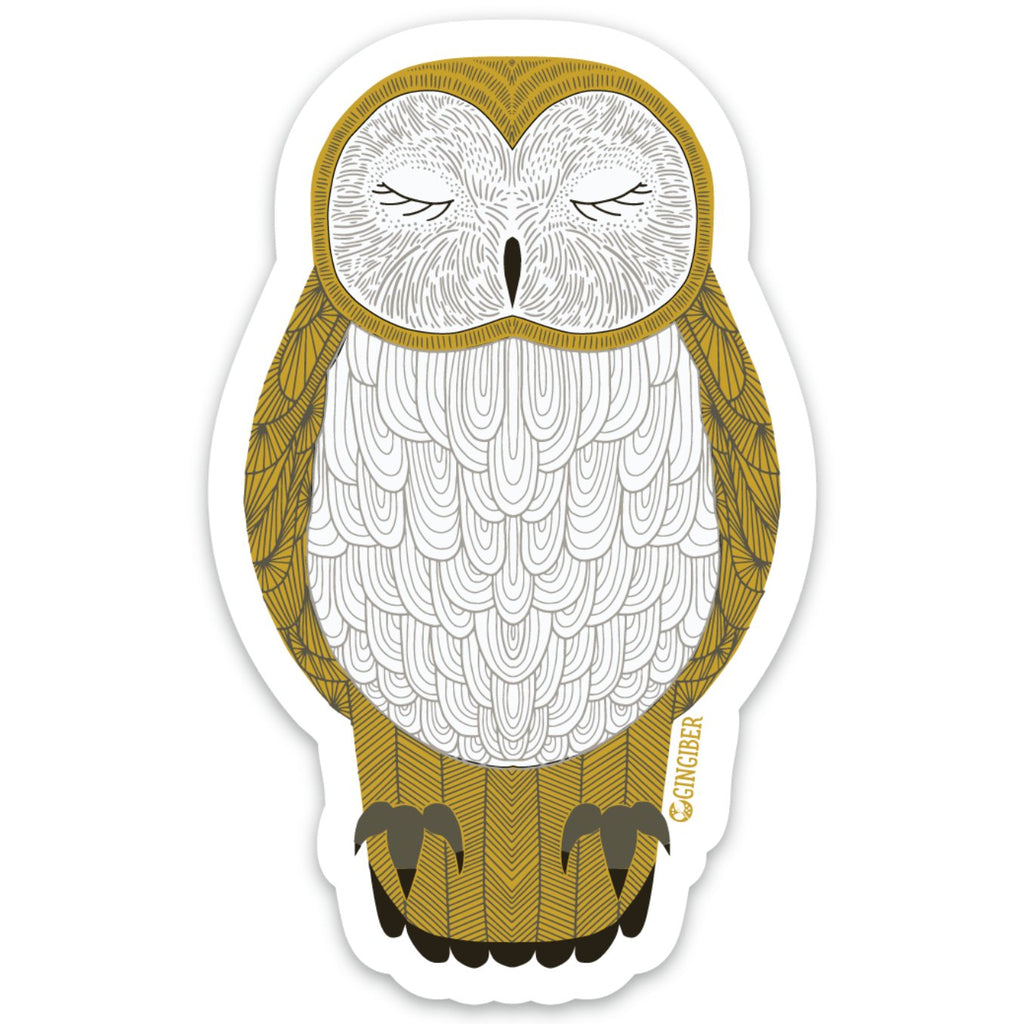 Nocturnal Owl Sticker - The Regal Find