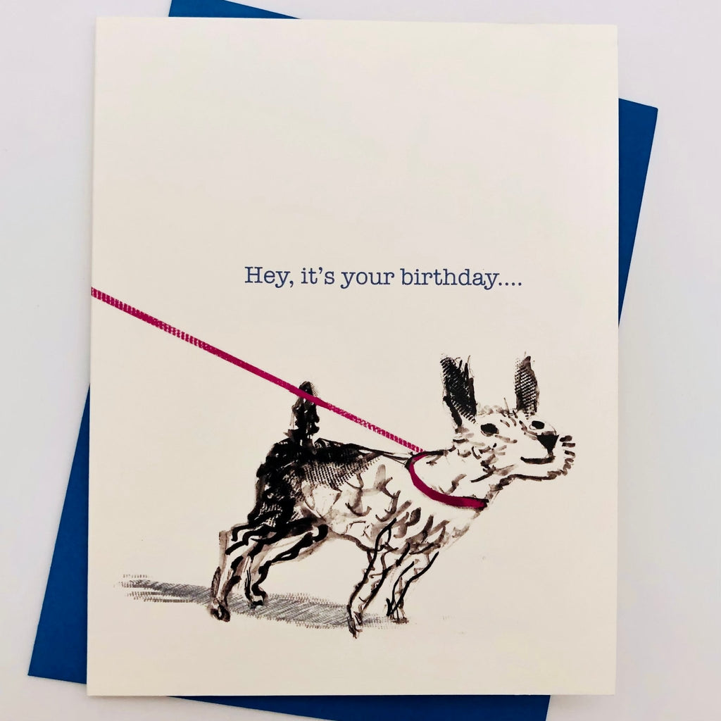 Off Leash Birthday Card - The Regal Find