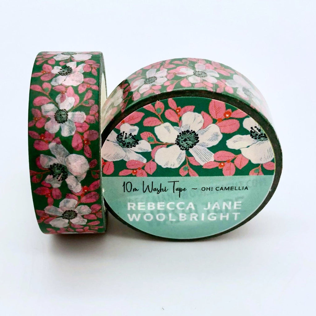 Oh Camellia Washi Tape - The Regal Find