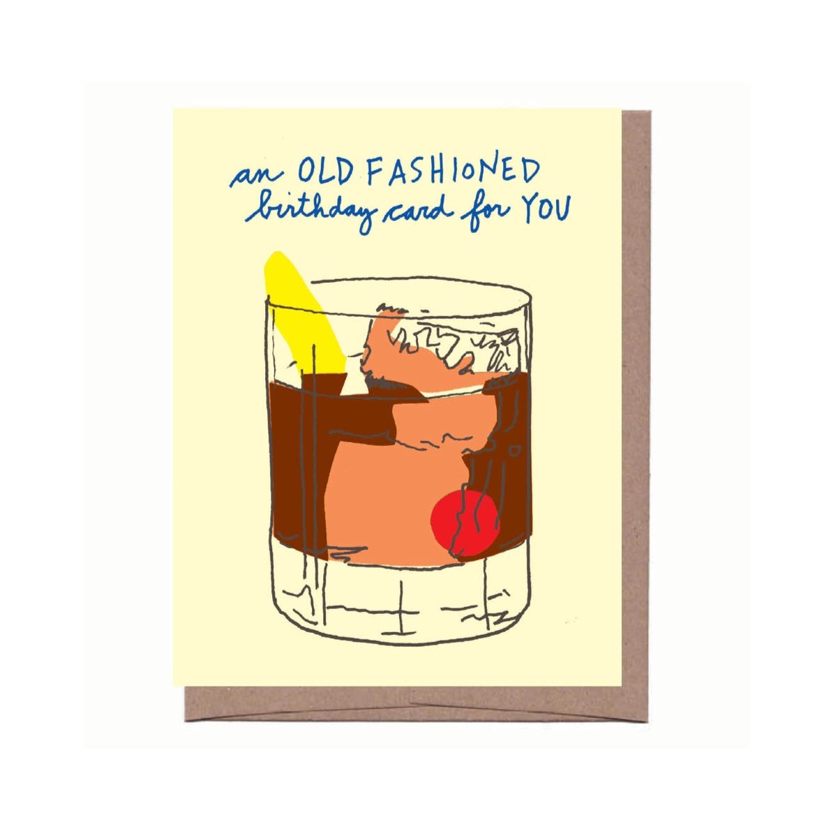 Old Fashioned Birthday Card - The Regal Find