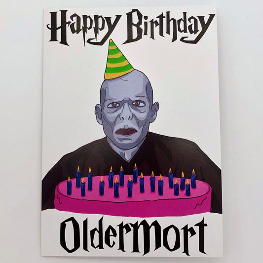Oldermort Birthday Card - The Regal Find