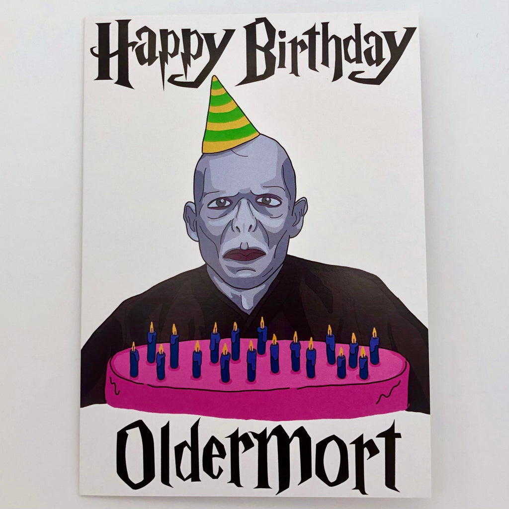 Oldermort Birthday Card - The Regal Find