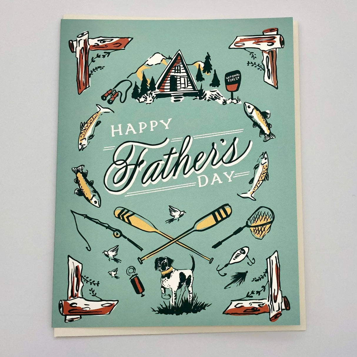 Outdoorsman Father's Day Card - The Regal Find