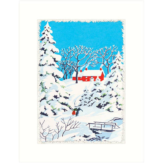 Over the River | Holiday Greeting Card - The Regal Find