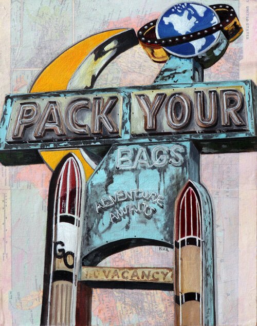 Pack Your Bags Print - The Regal Find