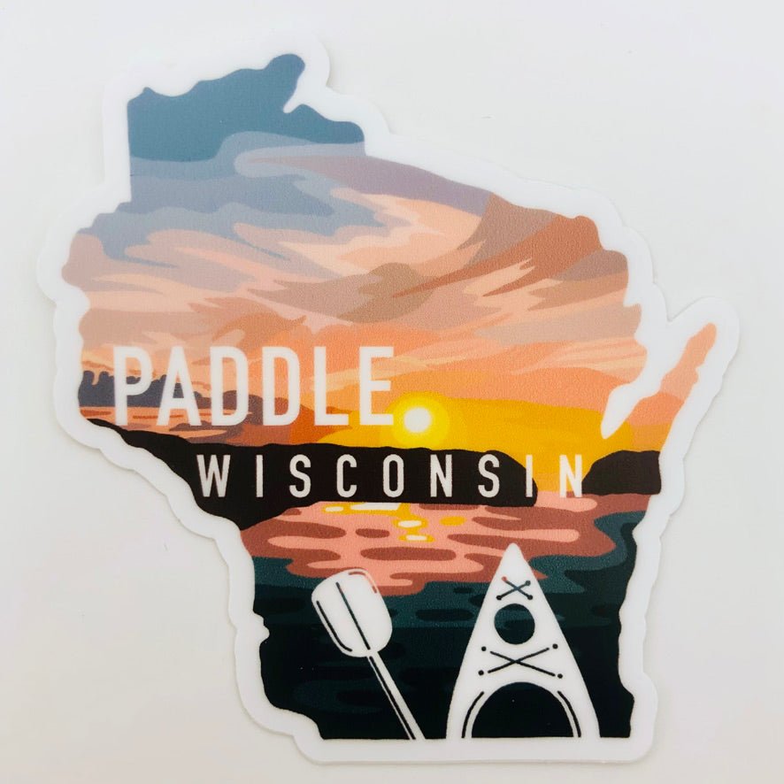 Paddle Wisconsin Sticker - The Regal Find