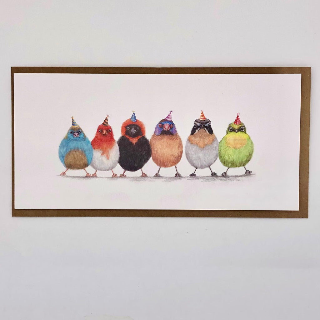 Party Birds Birthday Card - The Regal Find