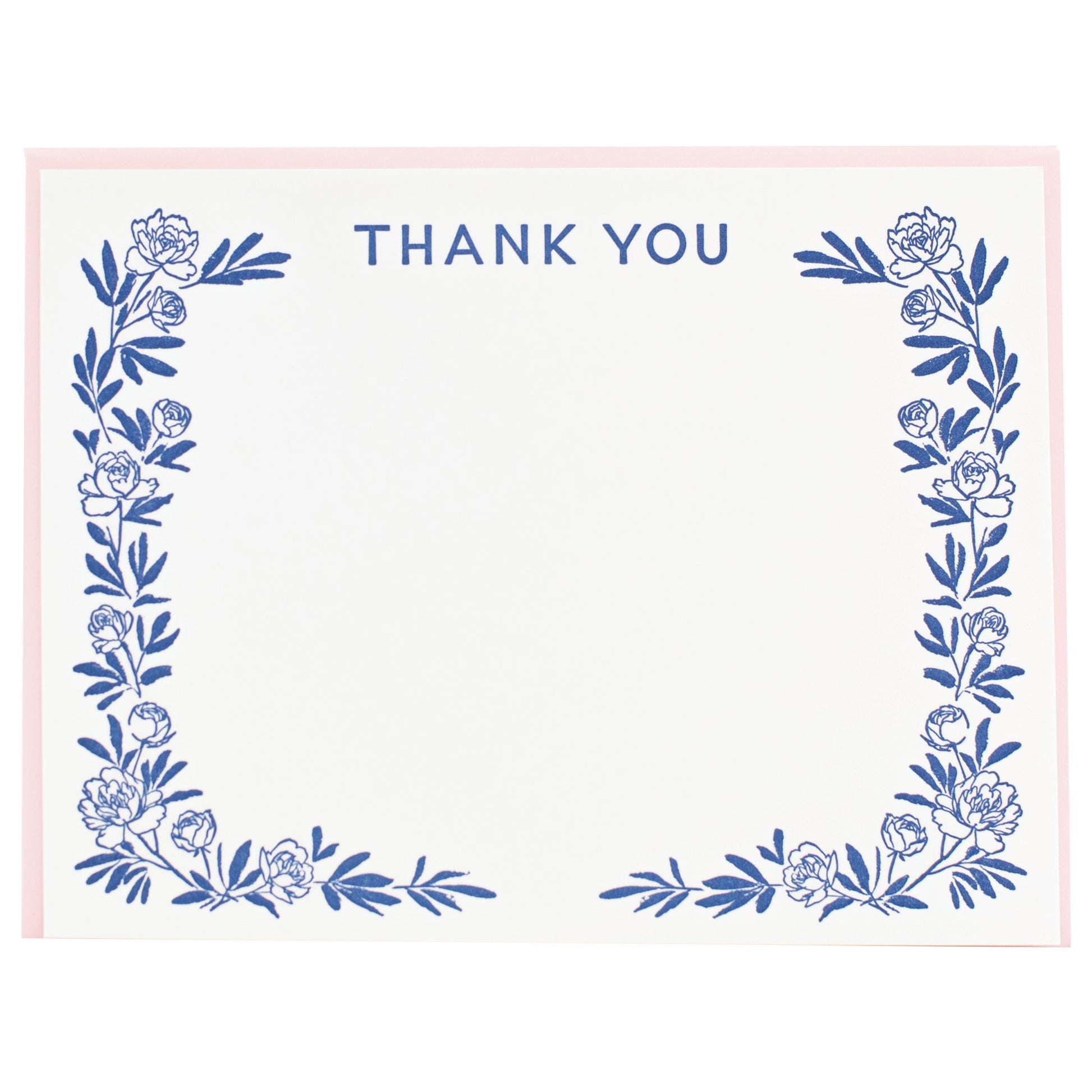 Peony Note Cards with Letterpress Envelopes - The Regal Find