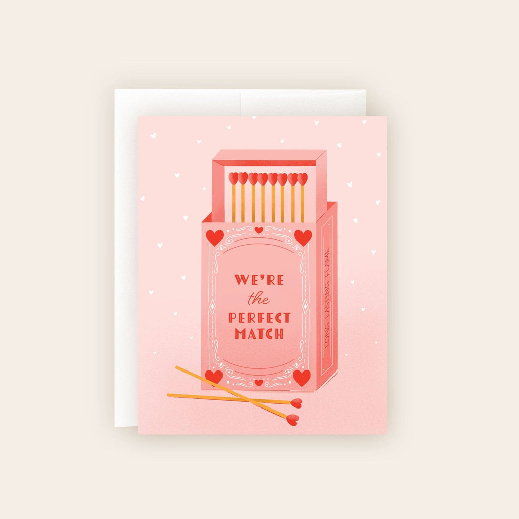 Perfect Match Valentine's Day Card - The Regal Find