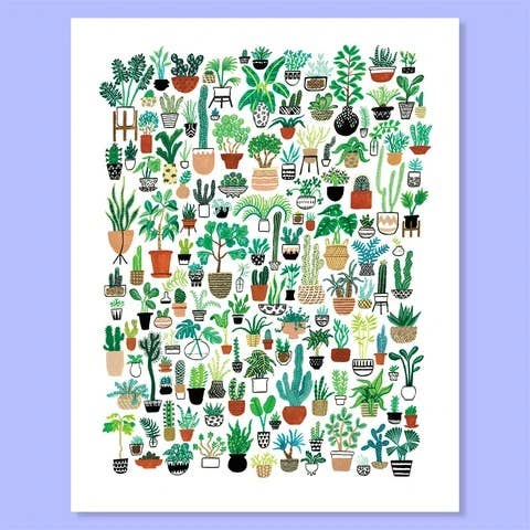 Plant Party Print - The Regal Find