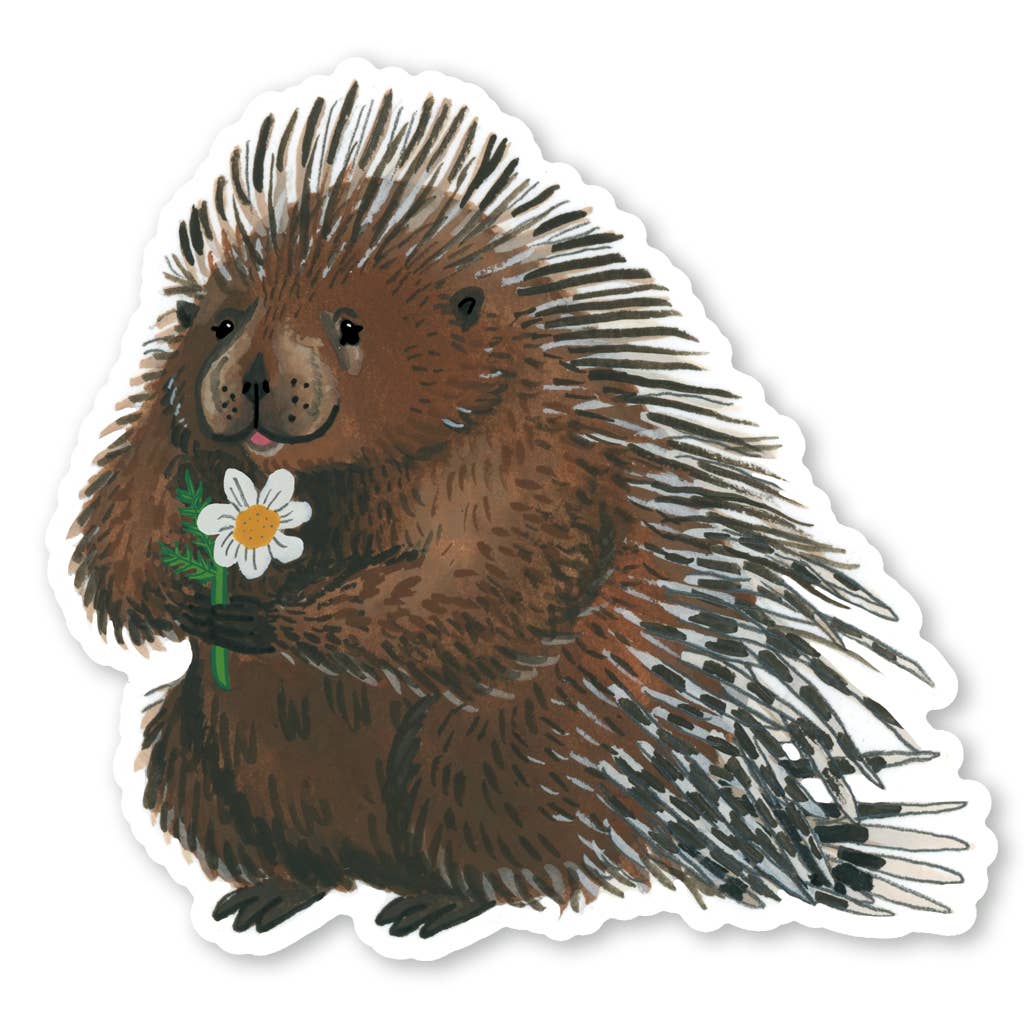 Porcupine Sticker - The Regal Find