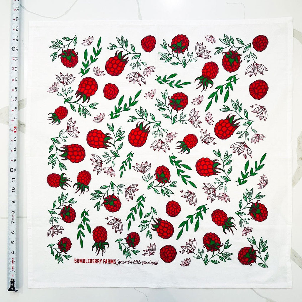 Raspberry Fruit Kitchen Towel - The Regal Find