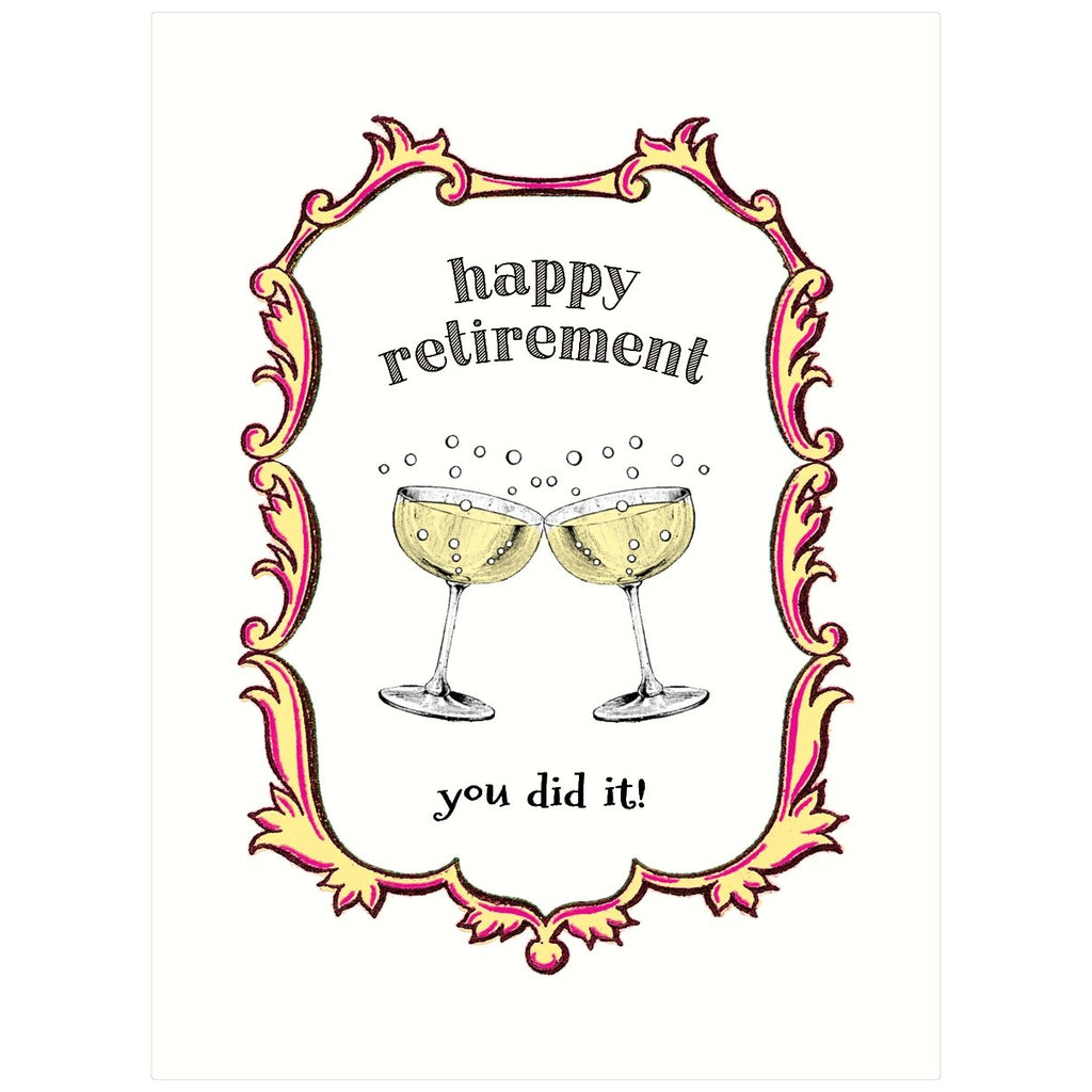 Retirement Toast Card - The Regal Find