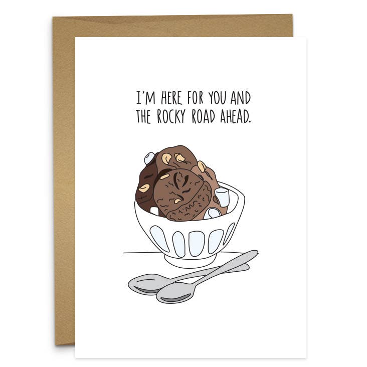 Rocky Road Greeting Card - The Regal Find