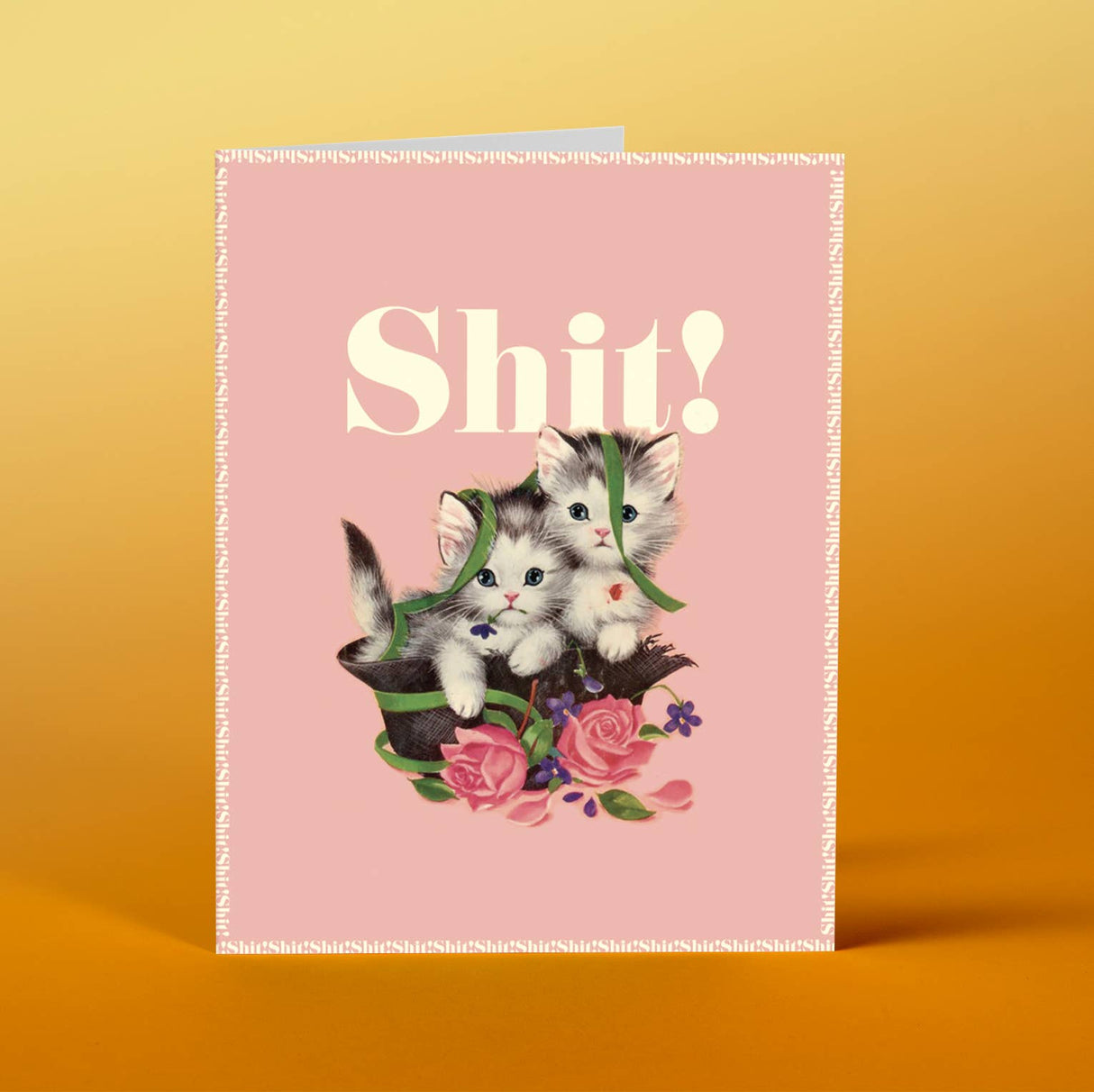 Shit Kitties Card - The Regal Find