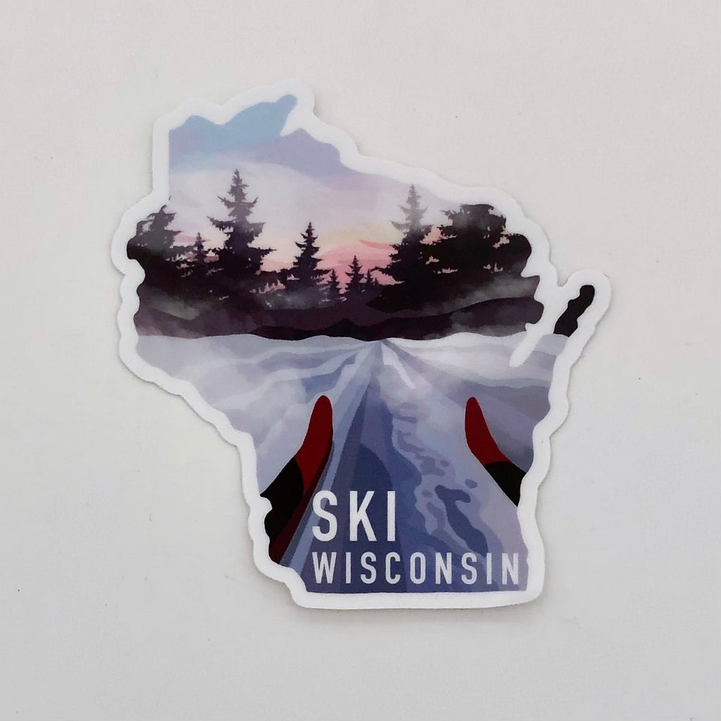 Ski Wisconsin Sticker - The Regal Find