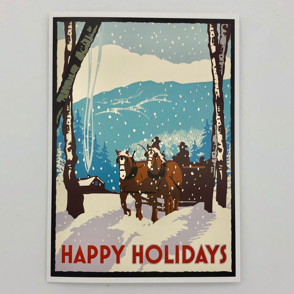 Sleigh Holiday Card - The Regal Find