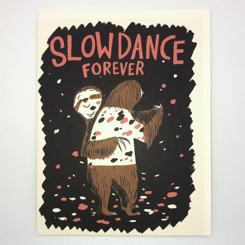 Slow Dance Sloths Card - The Regal Find