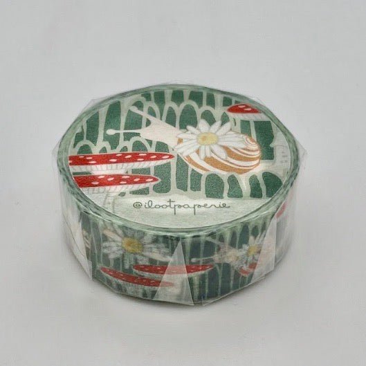 Snail Stroll in the Garden Washi Tape - The Regal Find