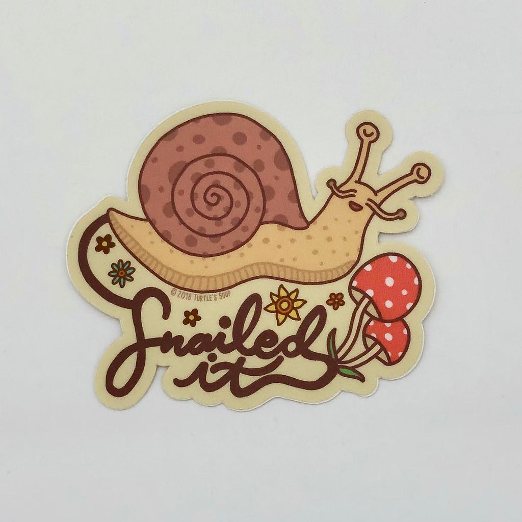 Snailed It Sticker - The Regal Find