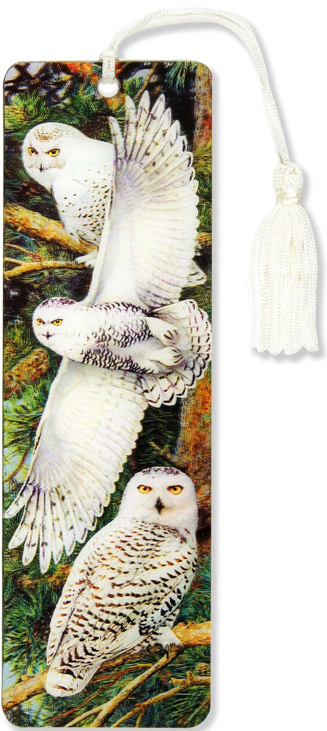 Snowy Owl 3-D Bookmark - The Regal Find