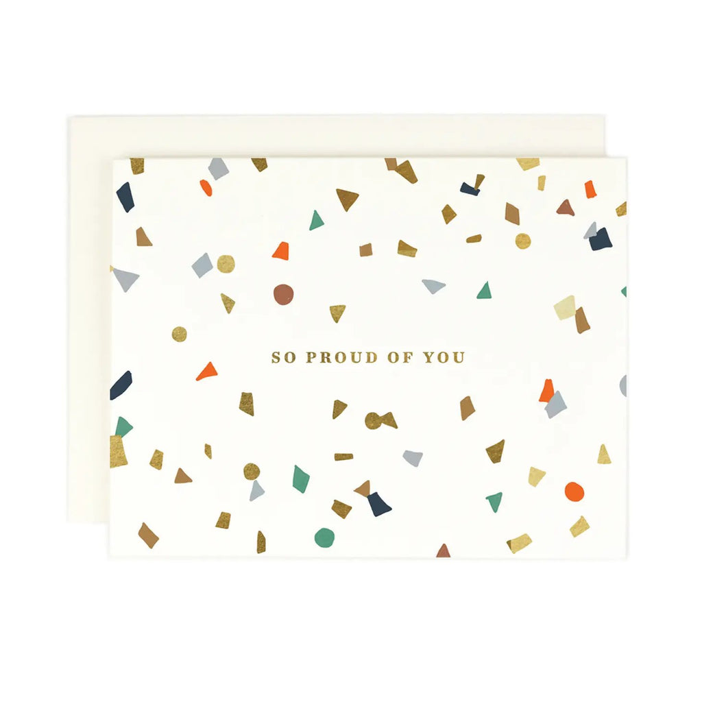 So Proud of You Confetti Card - The Regal Find