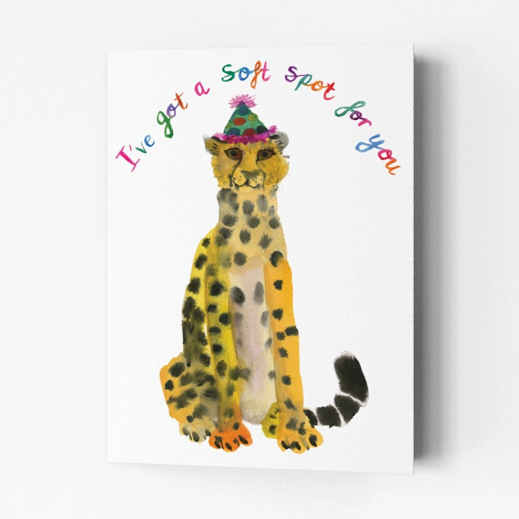Soft Spot Cheetah Card - The Regal Find