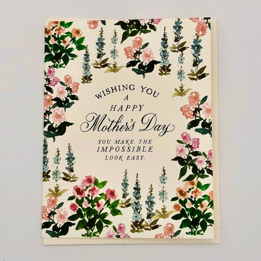 Spring Garden Mother's Day Card - The Regal Find