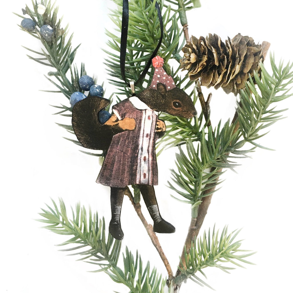 Squirrel Christmas Ornament - The Regal Find