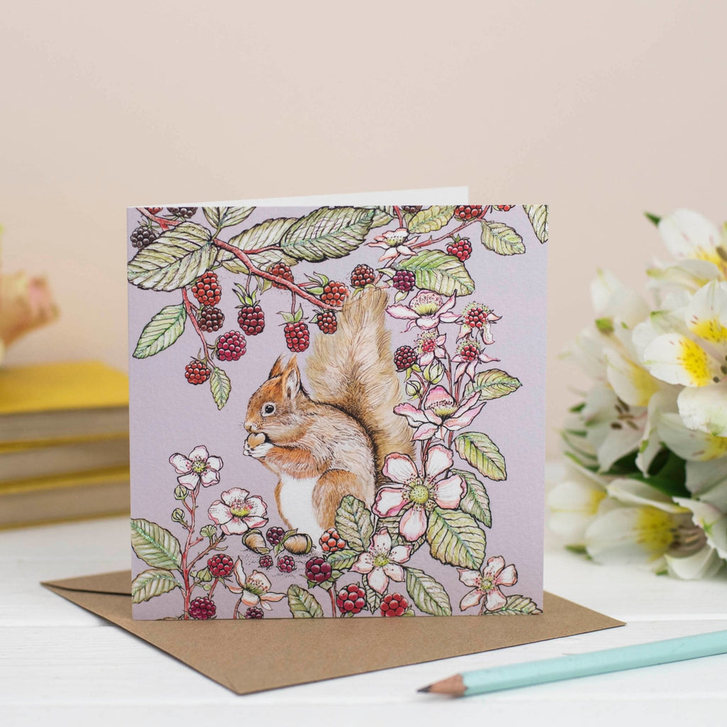 Squirrel Greeting Card - The Regal Find