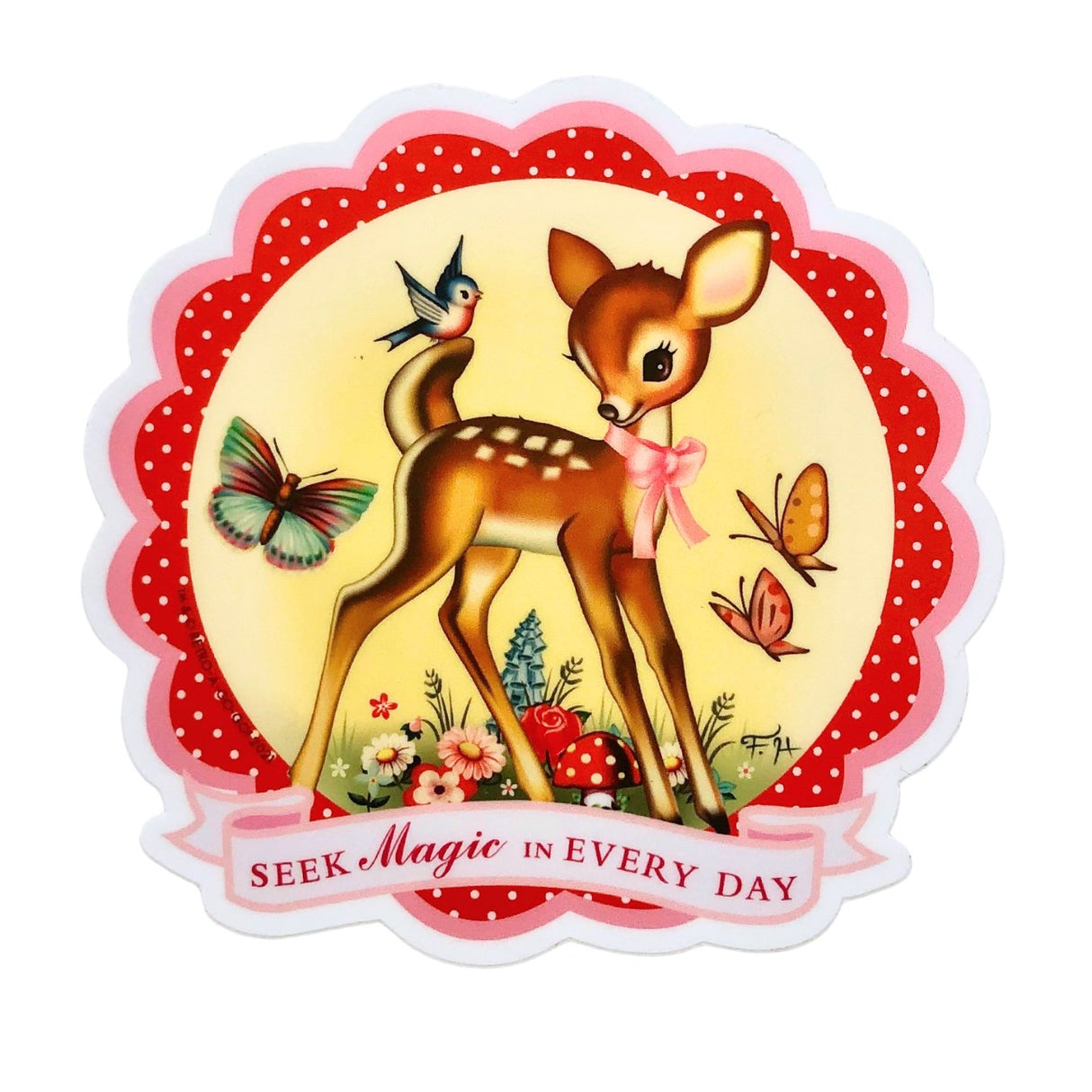 SugarLand Seek Magic Deer Sticker - The Regal Find