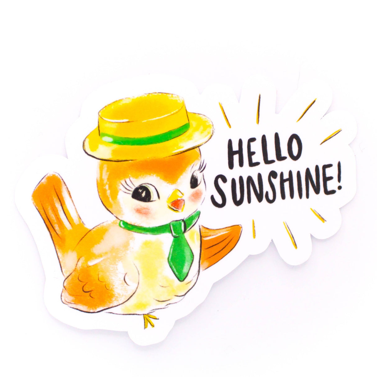 Sunshine Bird Vinyl Sticker - The Regal Find