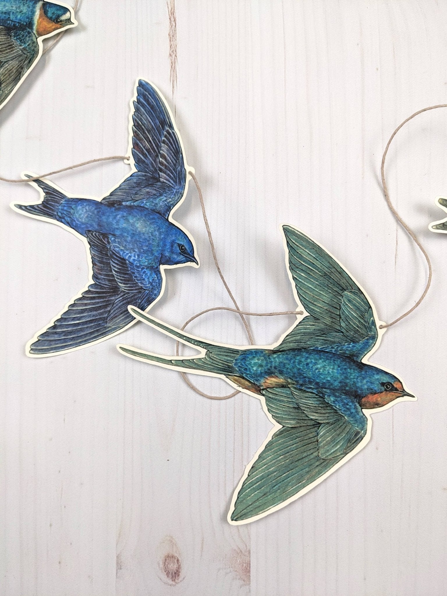 Swallow Illustrated Garland - The Regal Find