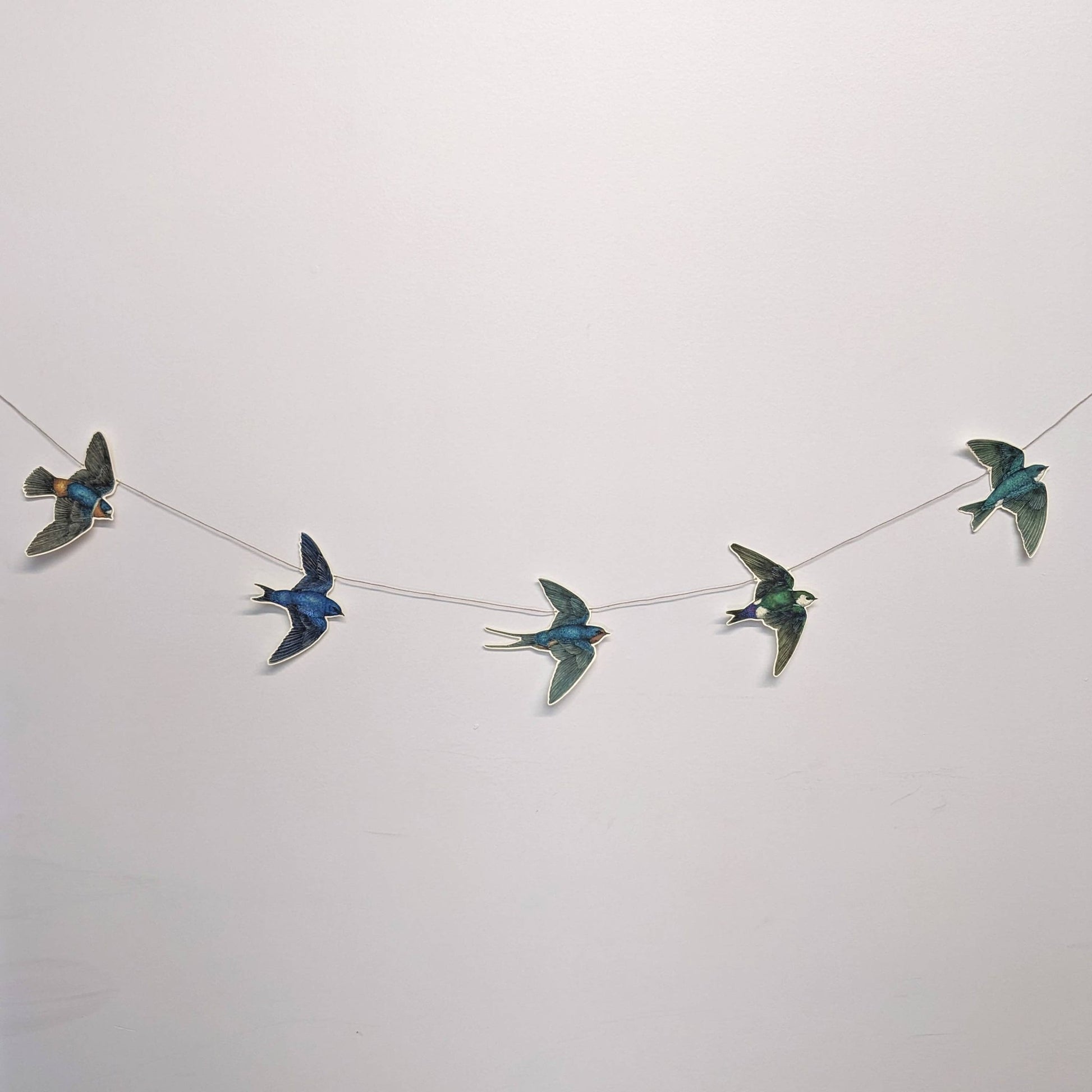 Swallow Illustrated Garland - The Regal Find