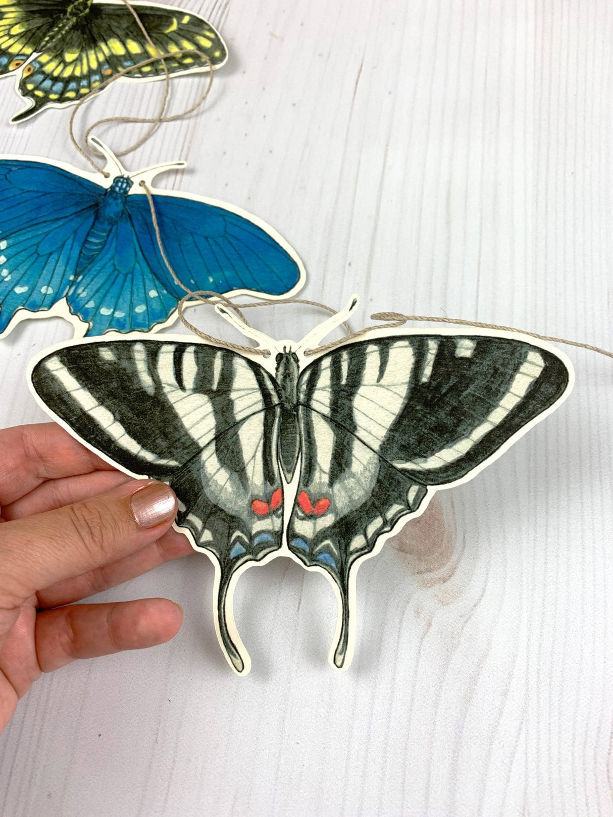 Swallowtail Butterfly Illustrated Garland - The Regal Find