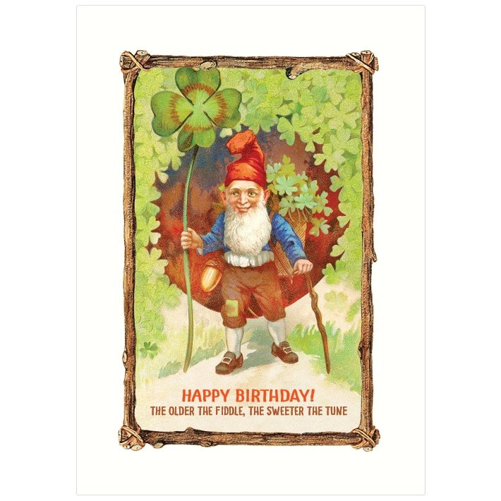 Sweeter Tune Gnome Birthday Card - The Regal Find