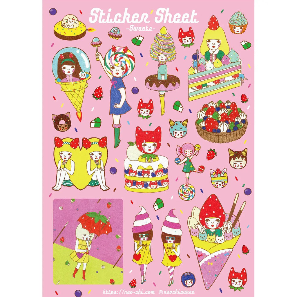 Sweets Sticker Sheet - The Regal Find
