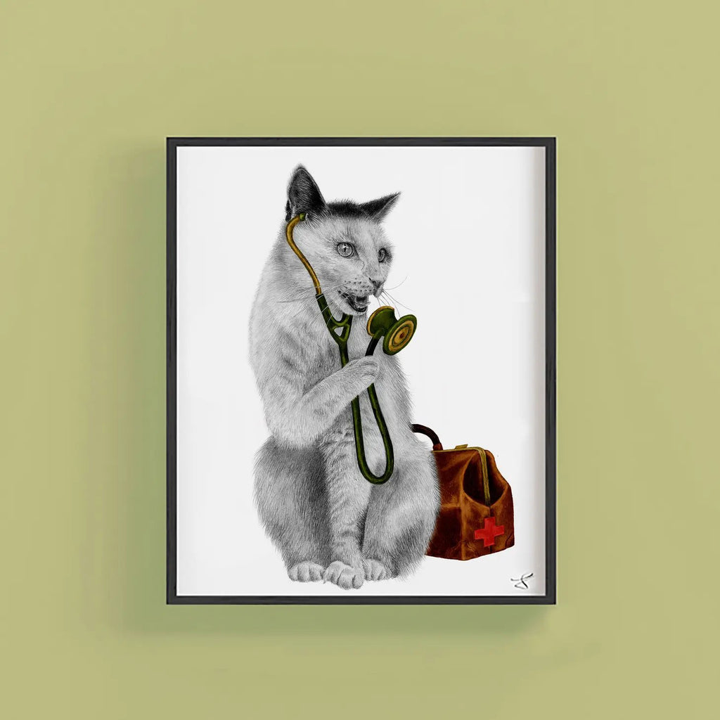 Tam Estavida Cat Portrait Study - The Regal Find