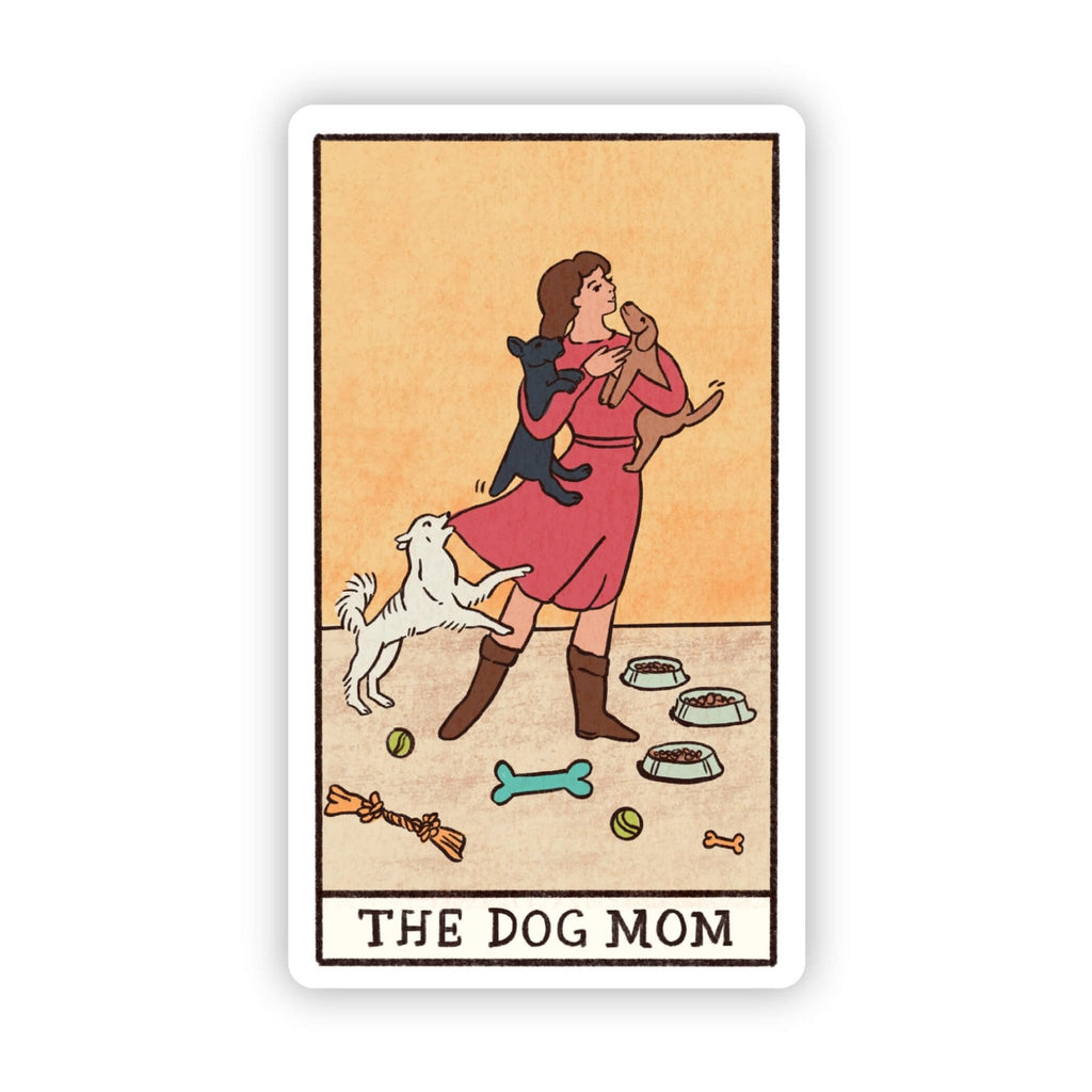 "The Dog Mom" Tarot Card Sticker - The Regal Find