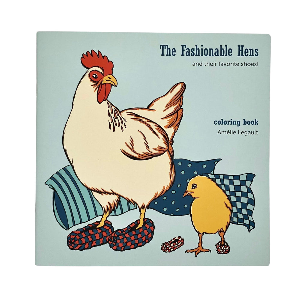 The Fashionable Hens Coloring Book - The Regal Find