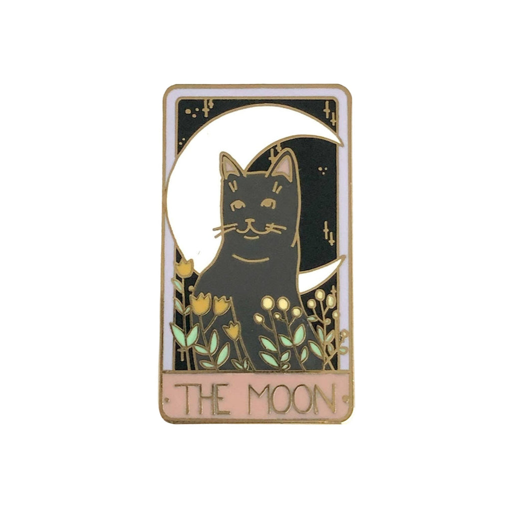 The Moon Tarot Enamel Pin - The Regal Find