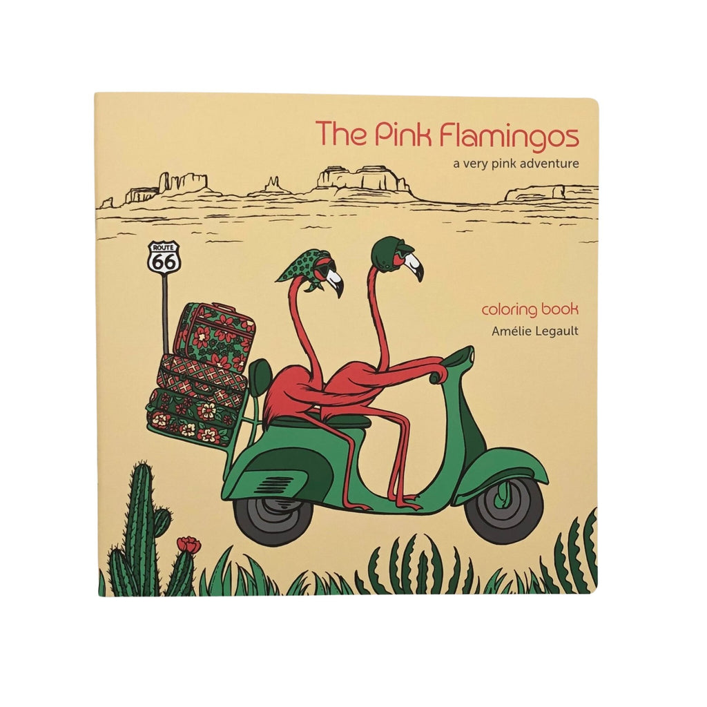 The Pink Flamingos Coloring Book - The Regal Find