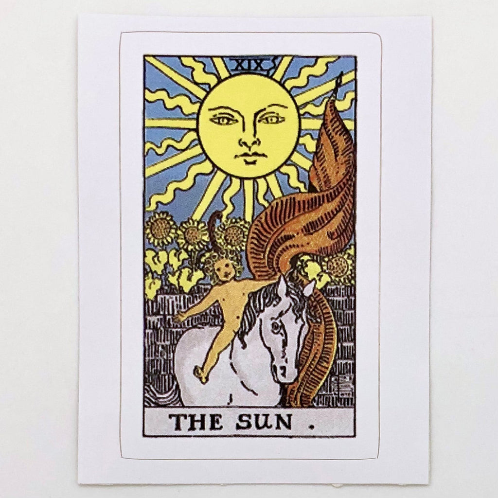 The Sun Tarot Sticker - The Regal Find
