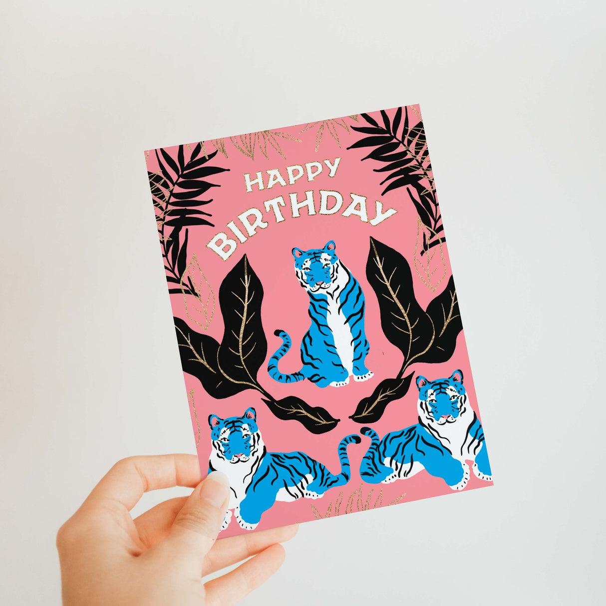 Tiger Birthday Card - The Regal Find