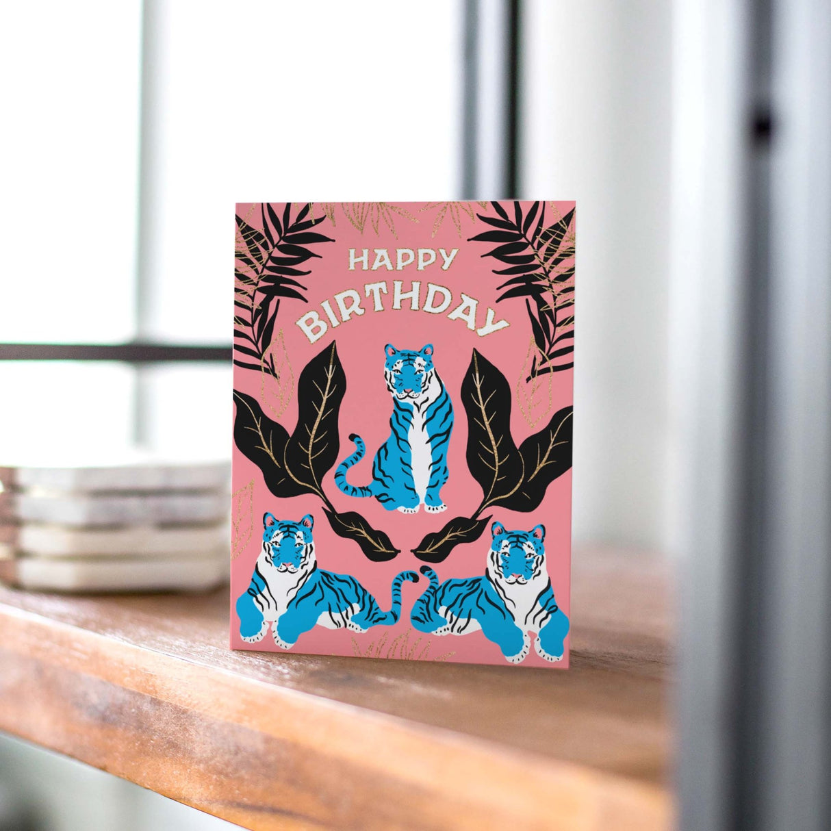 Tiger Birthday Card - The Regal Find