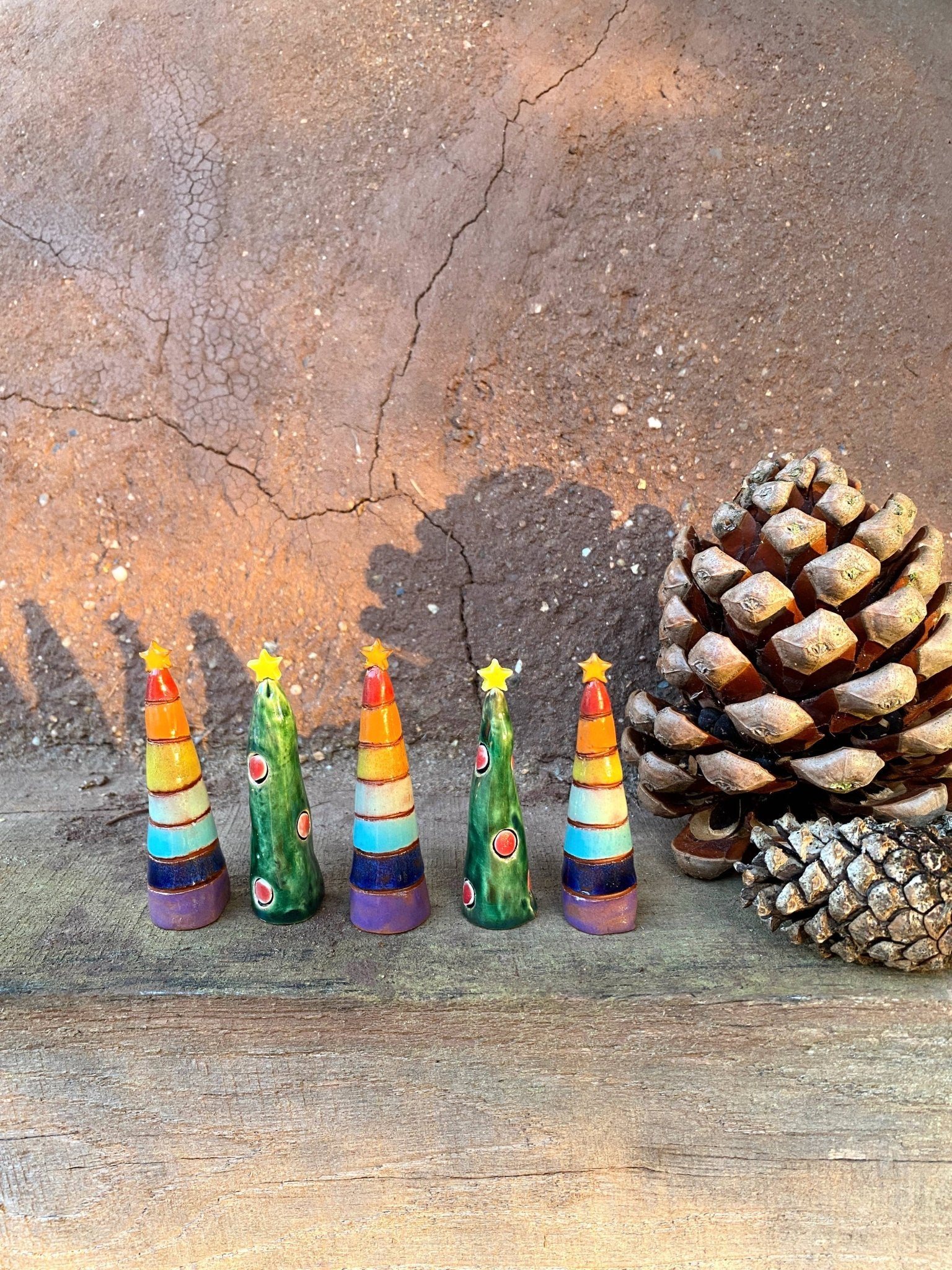 Tiny Ceramic Christmas Tree - The Regal Find