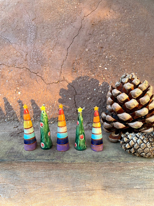 Tiny Ceramic Christmas Tree - The Regal Find