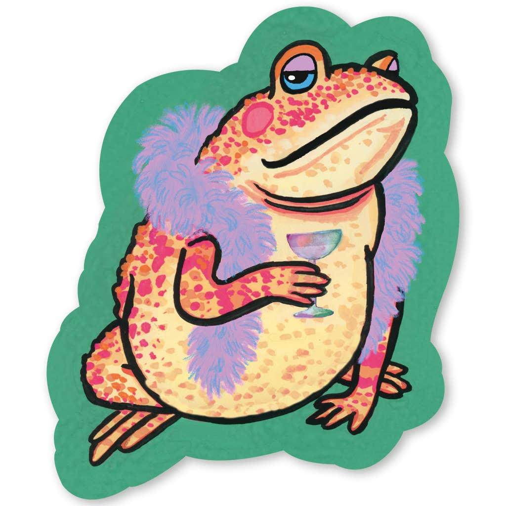 Toadally Fabulous Sticker - The Regal Find
